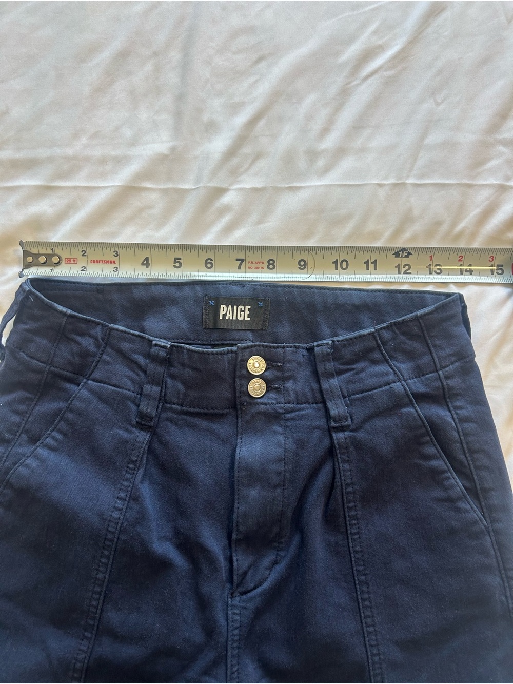 PAIGE Brooklyn Crop Wide Leg jean - Picture 7 of 11